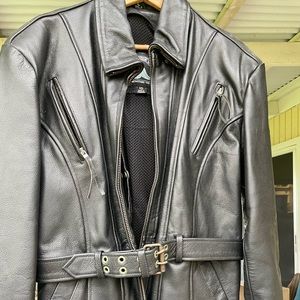 Women’s Leather Moto Jacket